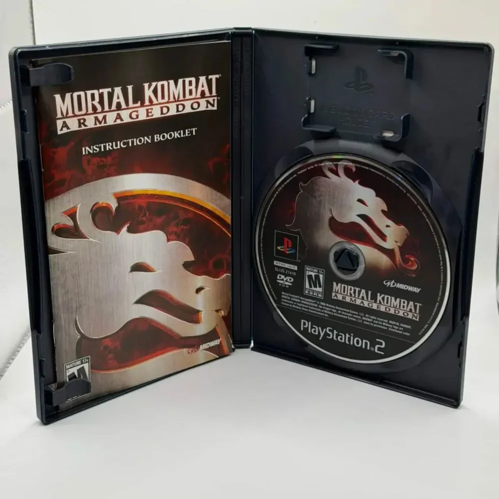 Mortal Kombat: Armageddon (Sony PlayStation 2 PS2, 2006) CIB + REG CARD Tested!